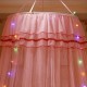 Mosquito Net Bedding Lace LED Light Princess Dome Mesh Bed Canopy Bedroom Decor Mosquito Net Bedding Lace LED Light Princess Dome Mesh Bed Canopy Bedroom Decor