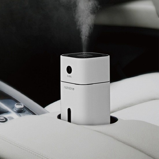 Portable 180ml Mini Mist Humidifier with Colorful LED Night Light Timing USB Air Purifier from