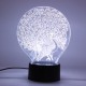 Peacock 3D Acrylic LED Mood Night Light 7 Color Touch USB Desk Lamp Lovely Gift for Child
