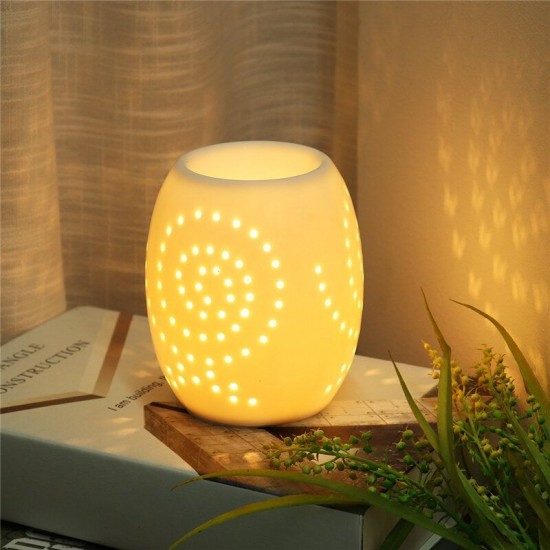 Plug Floral Wax Melt Burner Essential Oil Candle Melt Warmer Fragrance Light Plug Floral Wax Melt Burner Essential Oil Candle Melt Warmer Fragrance Light
