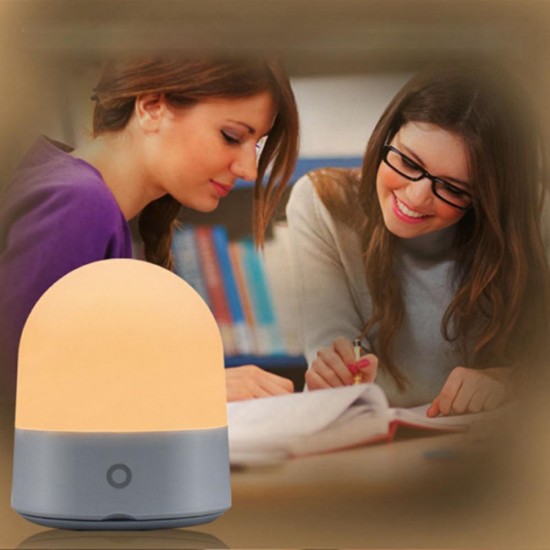 Portable 3W USB Rechargeable Touch Sensor LED Night Light Dimmable RGBWW Bedside Camping Lamp Portable 3W USB Rechargeable Touch Sensor LED Night Light Dimmable RGBWW Bedside Camping Lamp