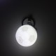 Portable Football Light 3D Printing Keychain Colorful LED Night Lamp Creative Battery Powered Bag Decor