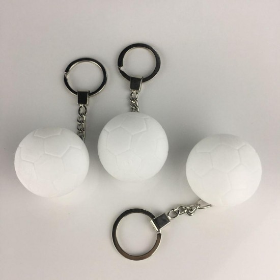 Portable Football Light 3D Printing Keychain Colorful LED Night Lamp Creative Battery Powered Bag Decor Portable Football Light 3D Printing Keychain Colorful LED Night Lamp Creative Battery Powered Bag Decor