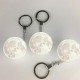 Portable Moon Light 3D Printing Keychain Colorful LED Night Lamp Creative Battery Powered Bag Decor Portable Moon Light 3D Printing Keychain Colorful LED Night Lamp Creative Battery Powered Bag Decor