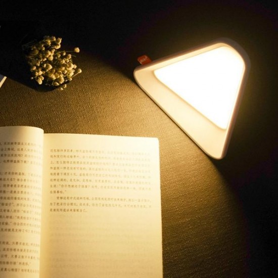 Portable USB Rechargeable Reversal Sensor Dimmable LED Night Light Table Bedside Reading Lamp