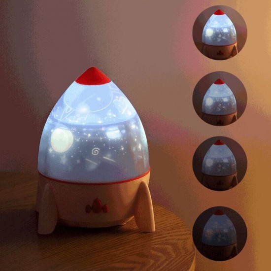 Projection Starry Sky Romantic Starry Sky Scene USB Rechargeable Night Light Creative LED Table Lamp