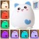 RGB Cat Silicone LED Touch Sensor Light Cute Cartoon Night Lamp Children Bedroom RGB Cat Silicone LED Touch Sensor Light Cute Cartoon Night Lamp Children Bedroom