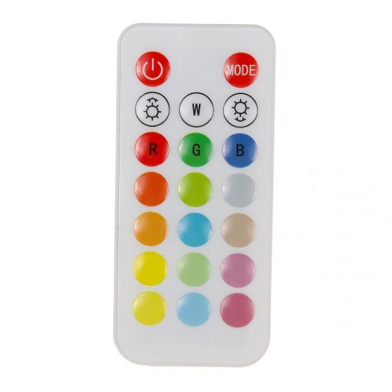 RGB LED Night Light Plug in Wall Dusk to Dawn Sensor Remote Control Stair Cabinet Lamp