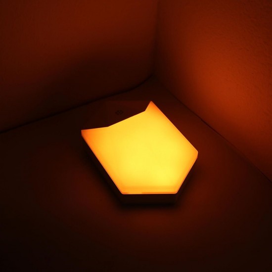 RGB LED Night Light Plug in Wall Dusk to Dawn Sensor Remote Control Stair Cabinet Lamp RGB LED Night Light Plug in Wall Dusk to Dawn Sensor Remote Control Stair Cabinet Lamp