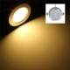 RV LED Round Recessed Ceiling Light Flat Panel Down Cabinet Lamp Warm White/White