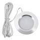 RV LED Round Recessed Ceiling Light Flat Panel Down Cabinet Lamp Warm White/White