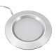 RV LED Round Recessed Ceiling Light Flat Panel Down Cabinet Lamp Warm White/White