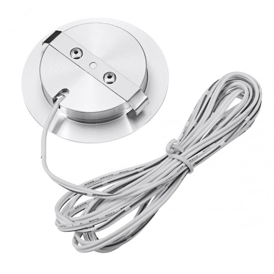 RV LED Round Recessed Ceiling Light Flat Panel Down Cabinet Lamp Warm White/White RV LED Round Recessed Ceiling Light Flat Panel Down Cabinet Lamp Warm White/White