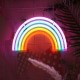 Rainbow Neon Sign Light Bar Pub Store Display Neon Light Wall Window Decor Christmas Decorations Clearance Christmas Lights