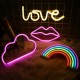 Rainbow Neon Sign Light Bar Pub Store Display Neon Light Wall Window Decor Christmas Decorations Clearance Christmas Lights Rainbow Neon Sign Light Bar Pub Store Display Neon Light Wall Window Decor Christmas Decorations Clearance Christmas Lights