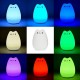 Rechargeable Color Changeable Silicone LED Sensitive Tap Control Night Light for Home Rechargeable Color Changeable Silicone LED Sensitive Tap Control Night Light for Home