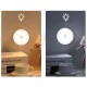 Rechargeable Cordless PIR Motion Sensor LED Night Light Lamp Wardrobe Bedside