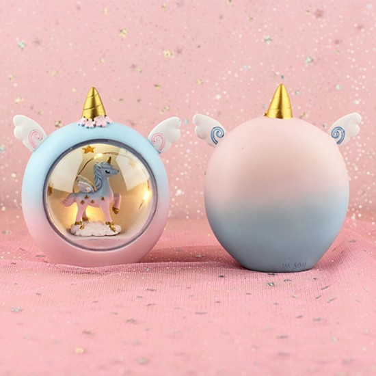 Resin Cartoon Horse Night Light Baby Study Bedroom Lamp Bedside Table Decor Gift Resin Cartoon Horse Night Light Baby Study Bedroom Lamp Bedside Table Decor Gift