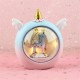 Resin Cartoon Horse Night Light Baby Study Bedroom Lamp Bedside Table Decor Gift