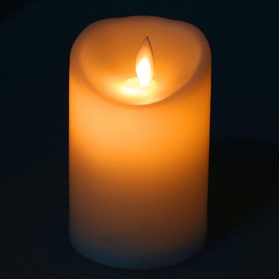 Romantic Electronic LED Flameless Flickering Simulation Candle Night Light 11.5*7.5cm Romantic Electronic LED Flameless Flickering Simulation Candle Night Light 11.5*7.5cm