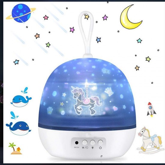 Romantic LED Cosmos Ocean Starry Star Night Light Projector Night Light USB Gift