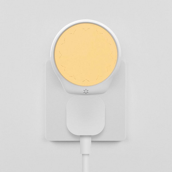 Smart Light Sensor LED Plug-in Wall Night Lamp Flower Pattern Lighitng for Home Bedroom AC100-240V