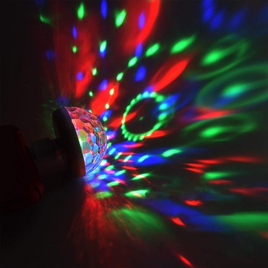 Sound Activated USB Mini Disco Light ReKeen USB Party Light DJ LED Lamps for Home Room Party Birthday DJ Bar Karaoke Xmas Wedding Show