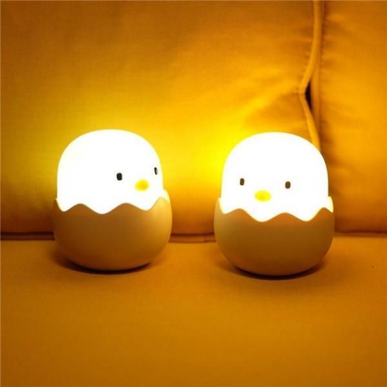 Touch Sensor USB Rechargeable Dimming LED Night Light for Kids Room Bedroom Baby Feeding