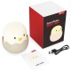 Touch Sensor USB Rechargeable Dimming LED Night Light for Kids Room Bedroom Baby Feeding