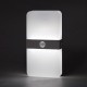 Two Color USB Rechargeable Magnet PIR Motion Sensor LED Cabinet Light Bedroom Stair Night Wall Lamp