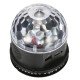 US Plug Remote Sound Activated Control LED Crystal Magic Ball Light Party KTV