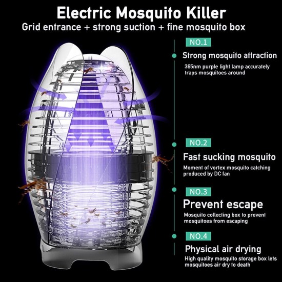 USB LED Electric Mosquito Killer Light Fly Bug Zapper Insect Trap Catcher Lamp USB LED Electric Mosquito Killer Light Fly Bug Zapper Insect Trap Catcher Lamp