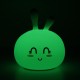 USB RGB Rechargeable Cute Silicone LED Night Light Tap Touch Atmostphere Light for Kid Sleeping USB RGB Rechargeable Cute Silicone LED Night Light Tap Touch Atmostphere Light for Kid Sleeping