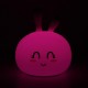 USB RGB Rechargeable Cute Silicone LED Night Light Tap Touch Atmostphere Light for Kid Sleeping USB RGB Rechargeable Cute Silicone LED Night Light Tap Touch Atmostphere Light for Kid Sleeping