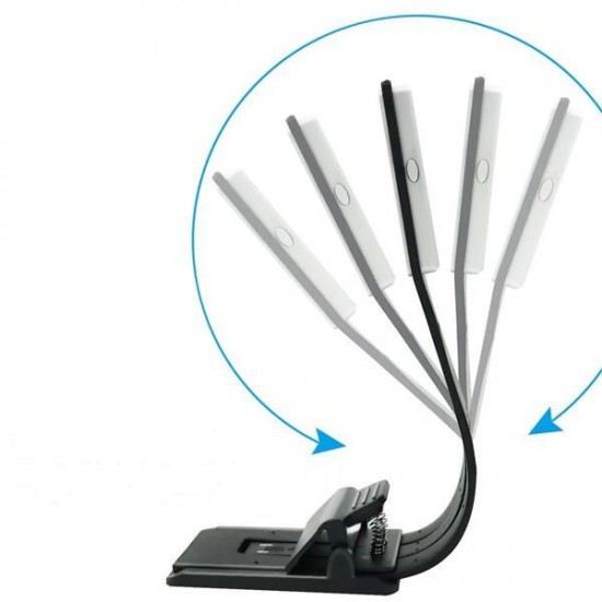 USB Rechargeable LED Reading Book Light Multifunctional Flexible Clip-on Night Lamp for Kindle USB Rechargeable LED Reading Book Light Multifunctional Flexible Clip-on Night Lamp for Kindle