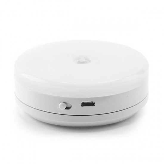 USB Rechargeable PIR Motion Sensor LED Night Light 360 Degree Rotation Lamp for Bedroom Home USB Rechargeable PIR Motion Sensor LED Night Light 360 Degree Rotation Lamp for Bedroom Home