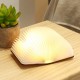 USB Rechargeable Wooden Folding LED Night Creative Flip Book Light Magnetic Table Lamp USB Rechargeable Wooden Folding LED Night Creative Flip Book Light Magnetic Table Lamp