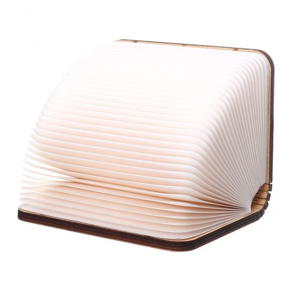 USB Rechargeable Wooden Folding LED Night Creative Flip Book Light Magnetic Table Lamp USB Rechargeable Wooden Folding LED Night Creative Flip Book Light Magnetic Table Lamp