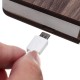 USB Rechargeable Wooden Folding LED Night Creative Flip Book Light Magnetic Table Lamp