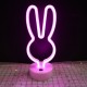 Upgrade Neon Night Light Rabbit Vibrato Anchor Bigmouth Bird Creative Night Light Spot Upgrade Neon Night Light Rabbit Vibrato Anchor Bigmouth Bird Creative Night Light Spot