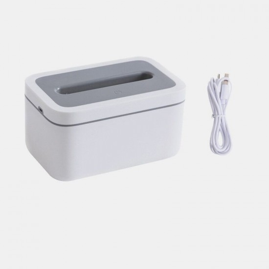 Waterproof Tissue Holder Bathroom Napkin Dispenser Tissue Box with Night Lights Waterproof Tissue Holder Bathroom Napkin Dispenser Tissue Box with Night Lights
