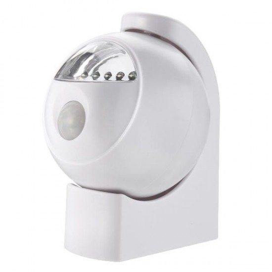 Wireless 5 LED PIR Motion Sensor Light Control Battery Powered Night Light Wall Cabinet Lamp Wireless 5 LED PIR Motion Sensor Light Control Battery Powered Night Light Wall Cabinet Lamp