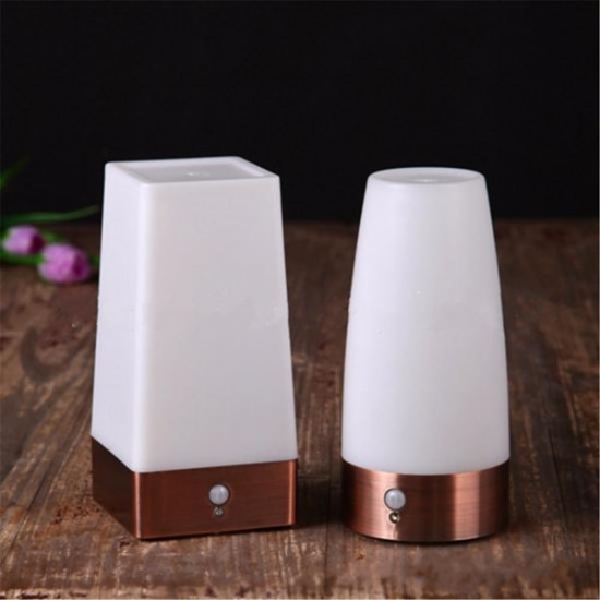 Wireless LED Night Light Table Bed Lamp Motion Sensor Battery Operated For Indoor Lighting Wireless LED Night Light Table Bed Lamp Motion Sensor Battery Operated For Indoor Lighting