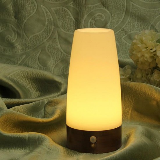 Wireless Motion Sensor Cylinder LED Night Light Battery Powered Lamp Wireless Motion Sensor Cylinder LED Night Light Battery Powered Lamp