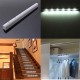 Wireless vibration sensor 6 Bright LED Battery Powered Night Cabinet Light