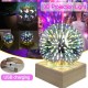 Wood Colorful 3D Magic Ball Projection Lamp Usb Power Night Light For Christmas Decorations Lights Xmas Gift Wood Colorful 3D Magic Ball Projection Lamp Usb Power Night Light For Christmas Decorations Lights Xmas Gift