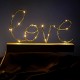 Wood Mini LED Night Light Home Love Desktop Letter Lamp Home Party Decor Wood Mini LED Night Light Home Love Desktop Letter Lamp Home Party Decor