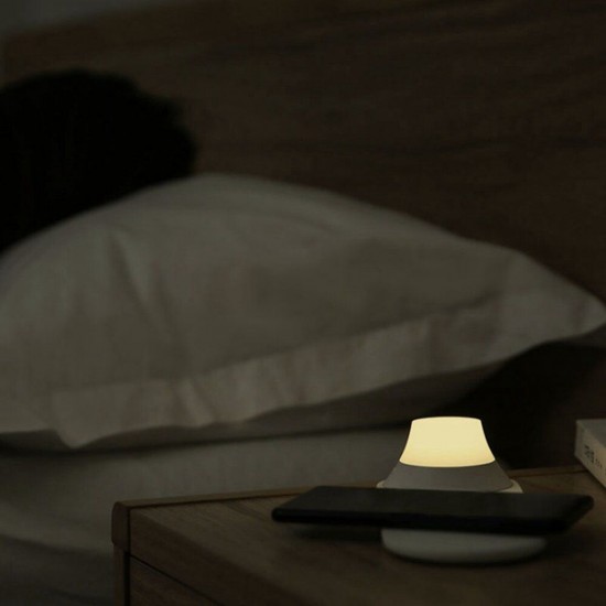 Wireless Charger with LED Night Light Magnetic Attraction Fast Charging For iPhone ( Ecosystem Product) Wireless Charger with LED Night Light Magnetic Attraction Fast Charging For iPhone ( Ecosystem Product)