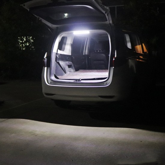 108 LED Car Interior Strip Lights Independent Switch Caravan Truck Camper Lamp 12V-80V