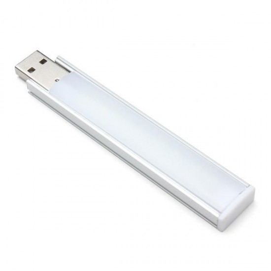 10CM 1.4W 8 SMD 5152 Aluminum Shell Strip Super Bright USB LED Lights